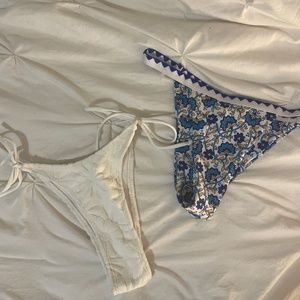 Set of 2 SHEIN bathing suit bikini bottoms